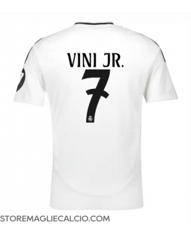 Real Madrid Vinicius Junior #7 Maglia Gara Casa Repliche 2024-25